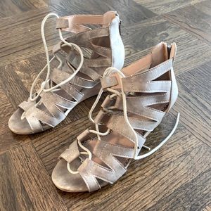Adorable space up sandals